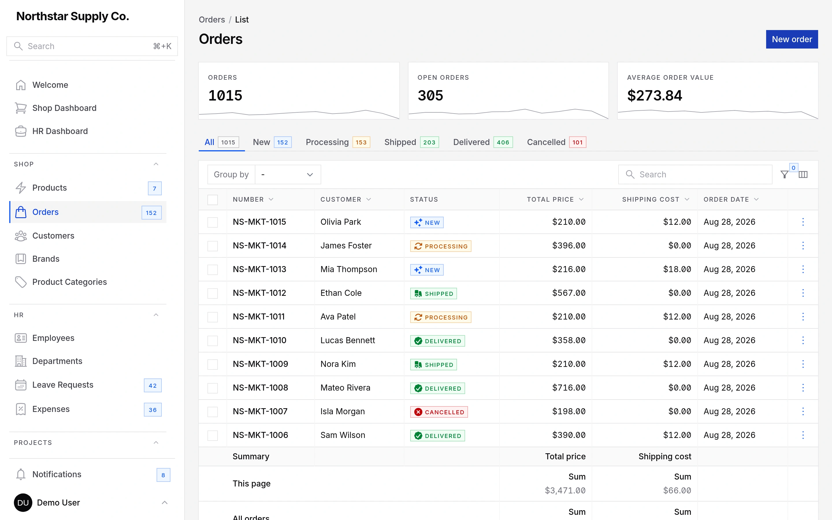 Sharp theme preview