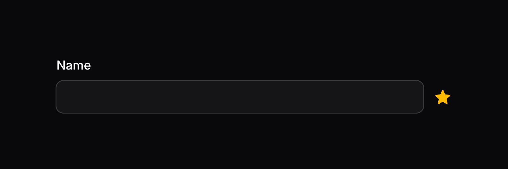 Form field with extra content after content