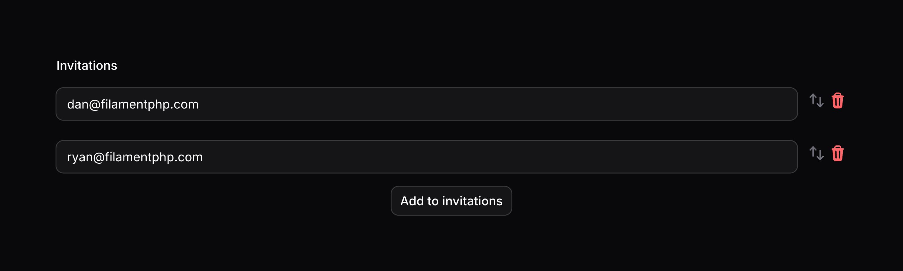 Simple repeater design with only one field