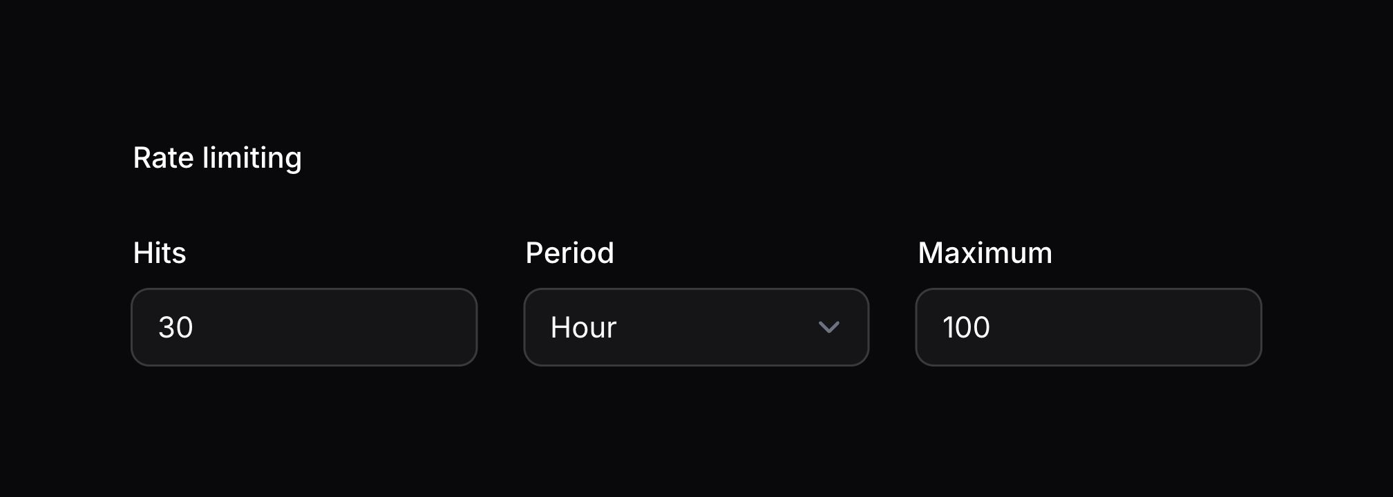 Fieldset without a container border