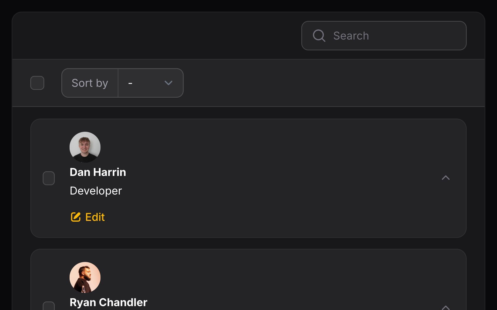 Table with grid layout on mobile