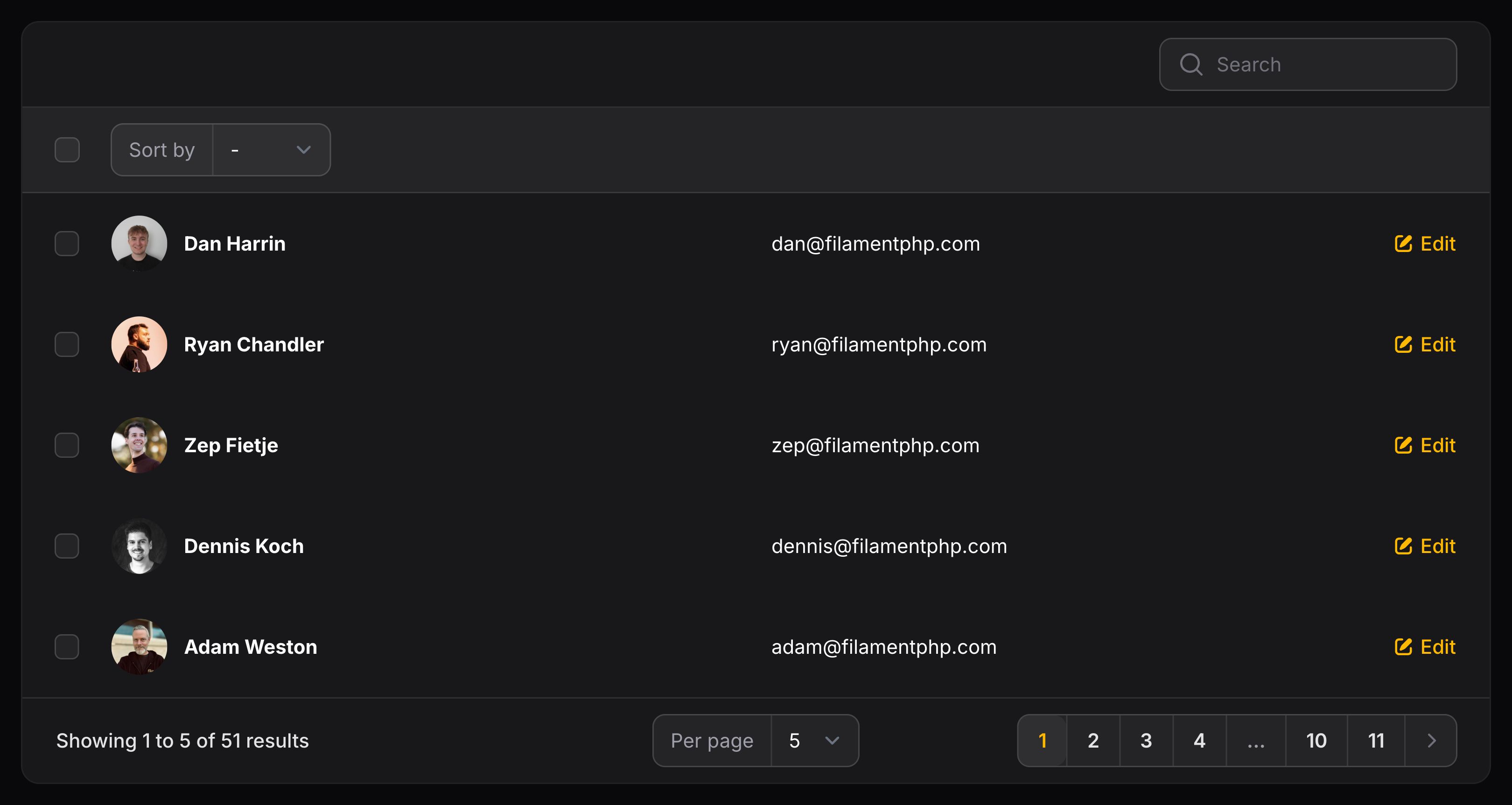 Table with a column that doesn't grow