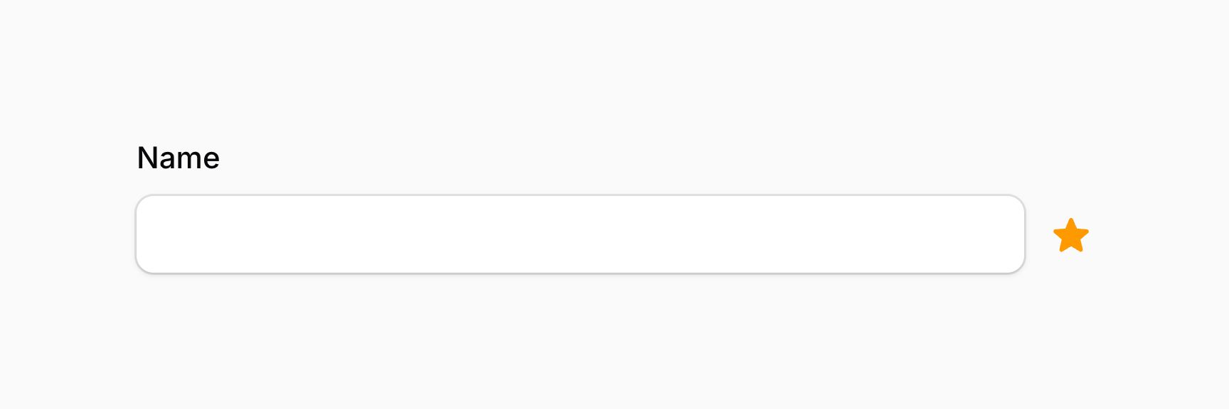 Form field with extra content after content