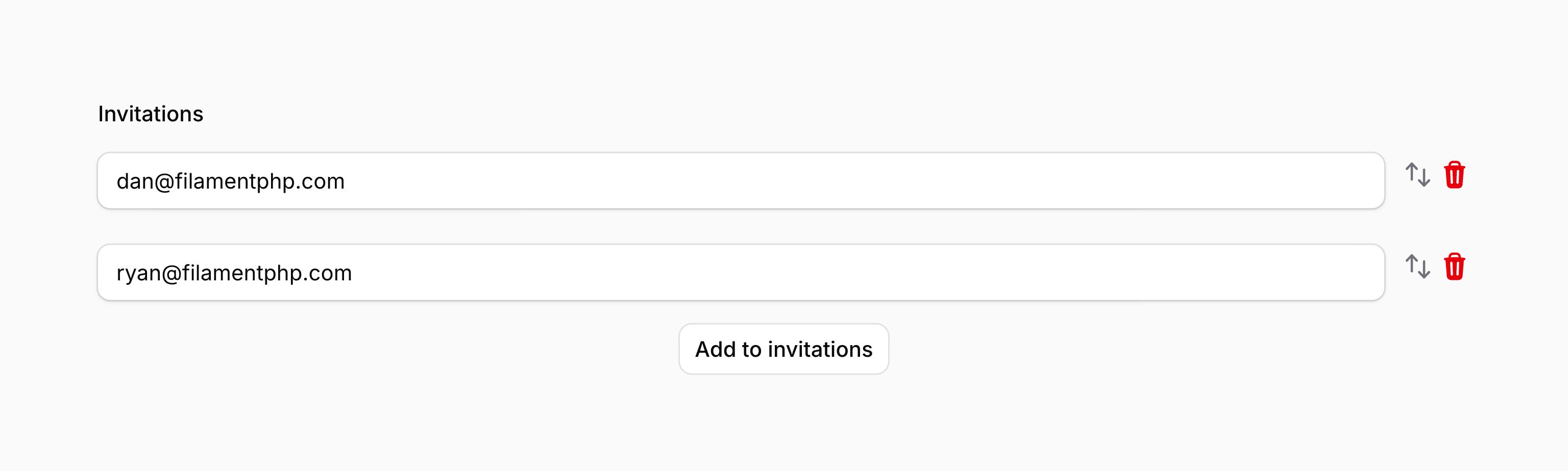 Simple repeater design with only one field