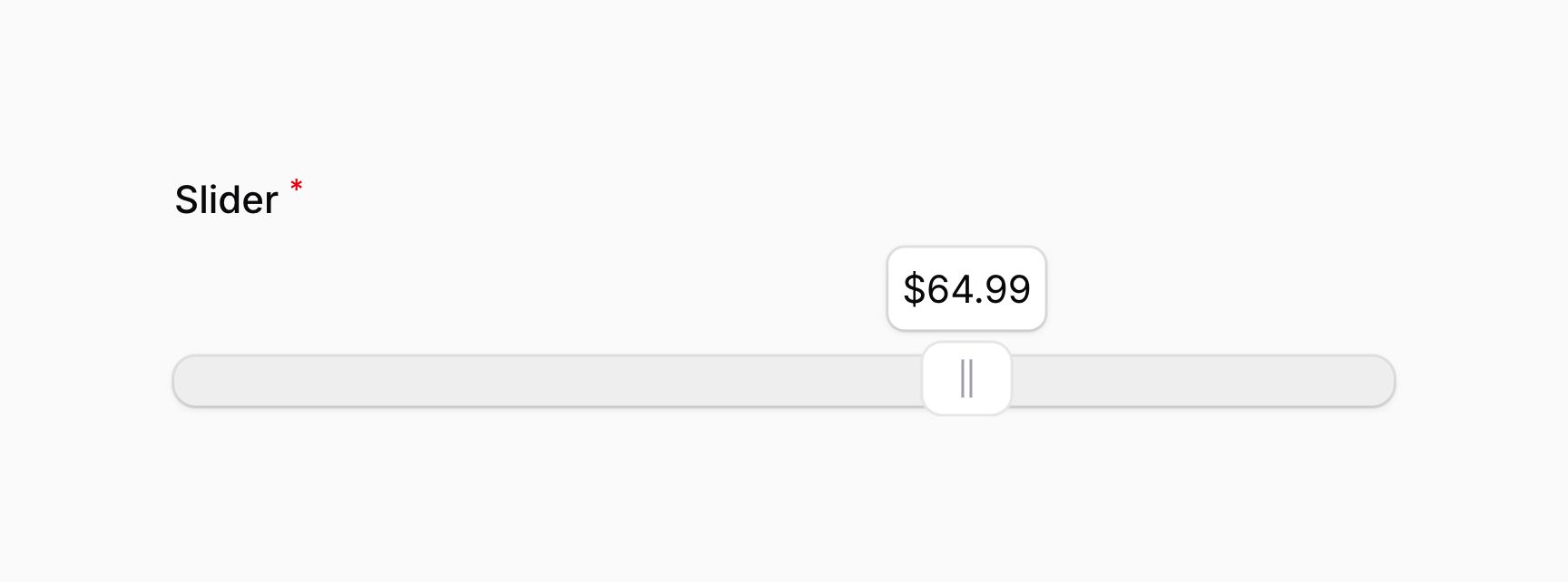 Slider with custom tooltip formatting