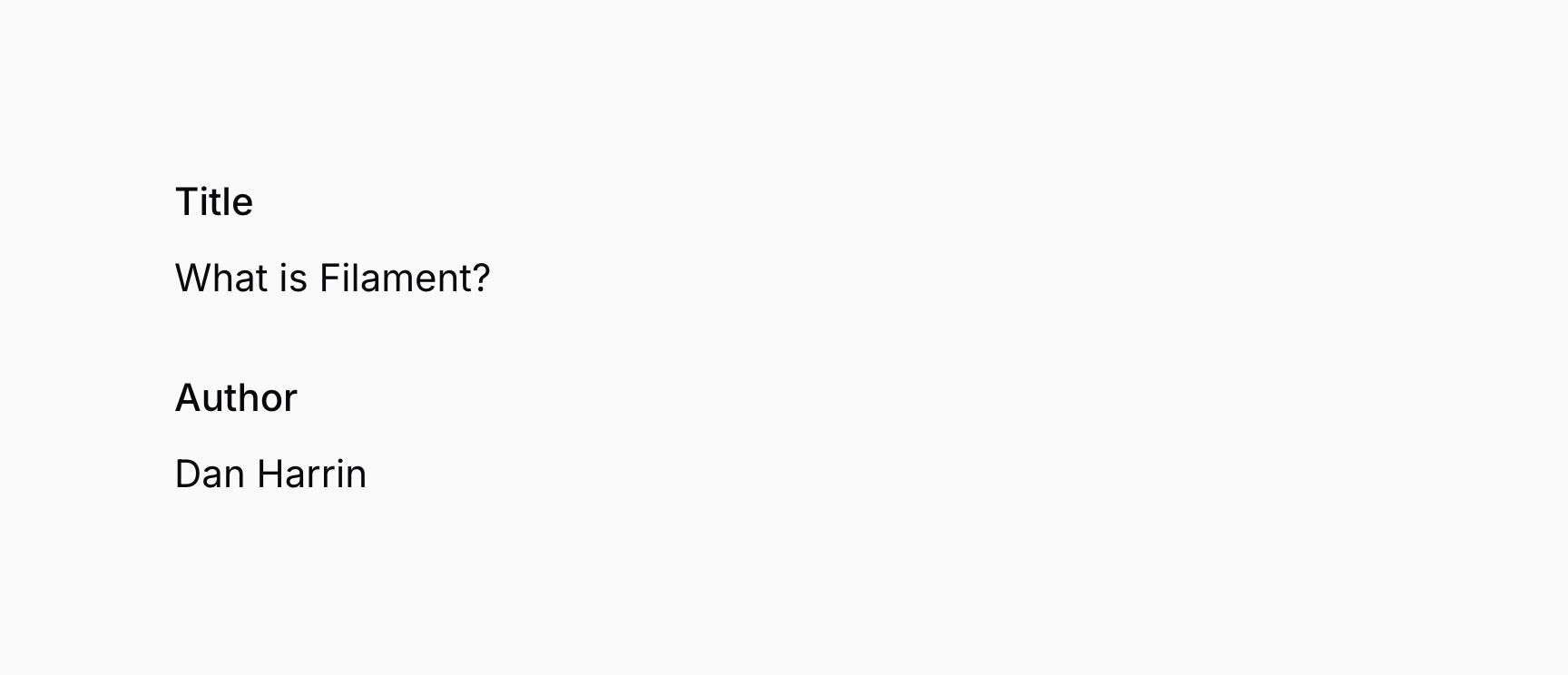 Entries in an infolist