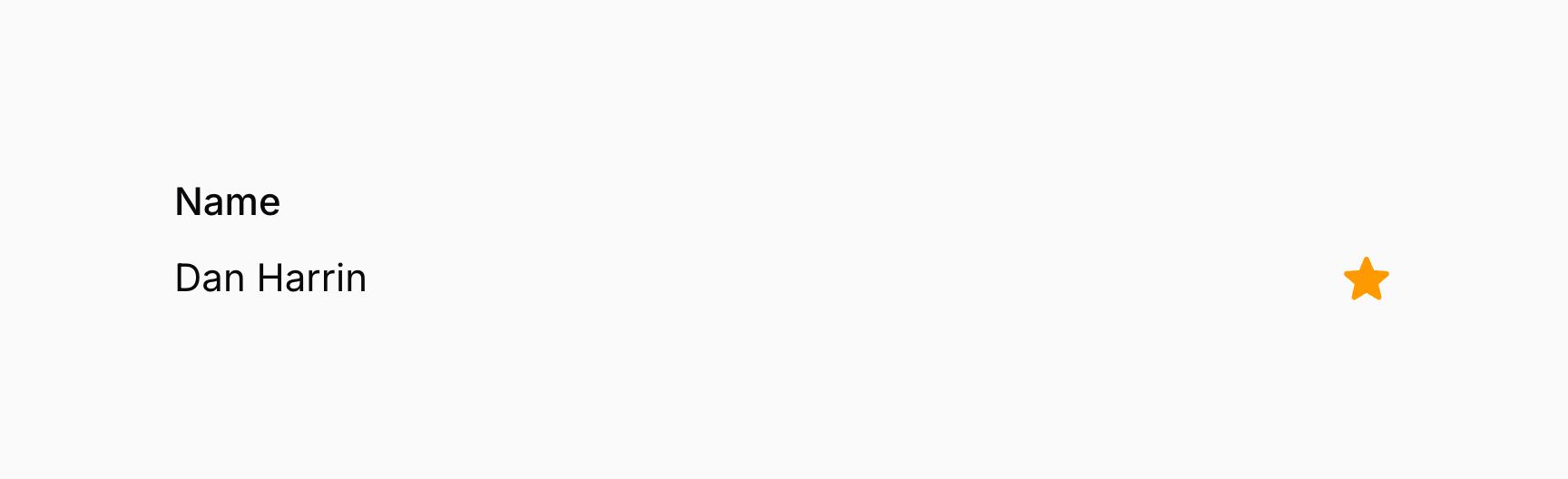 Infolist entry with extra content after content