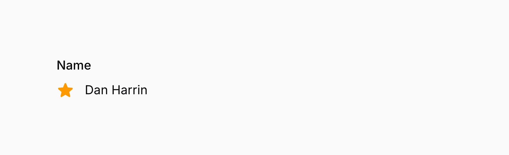 Infolist entry with extra content before content