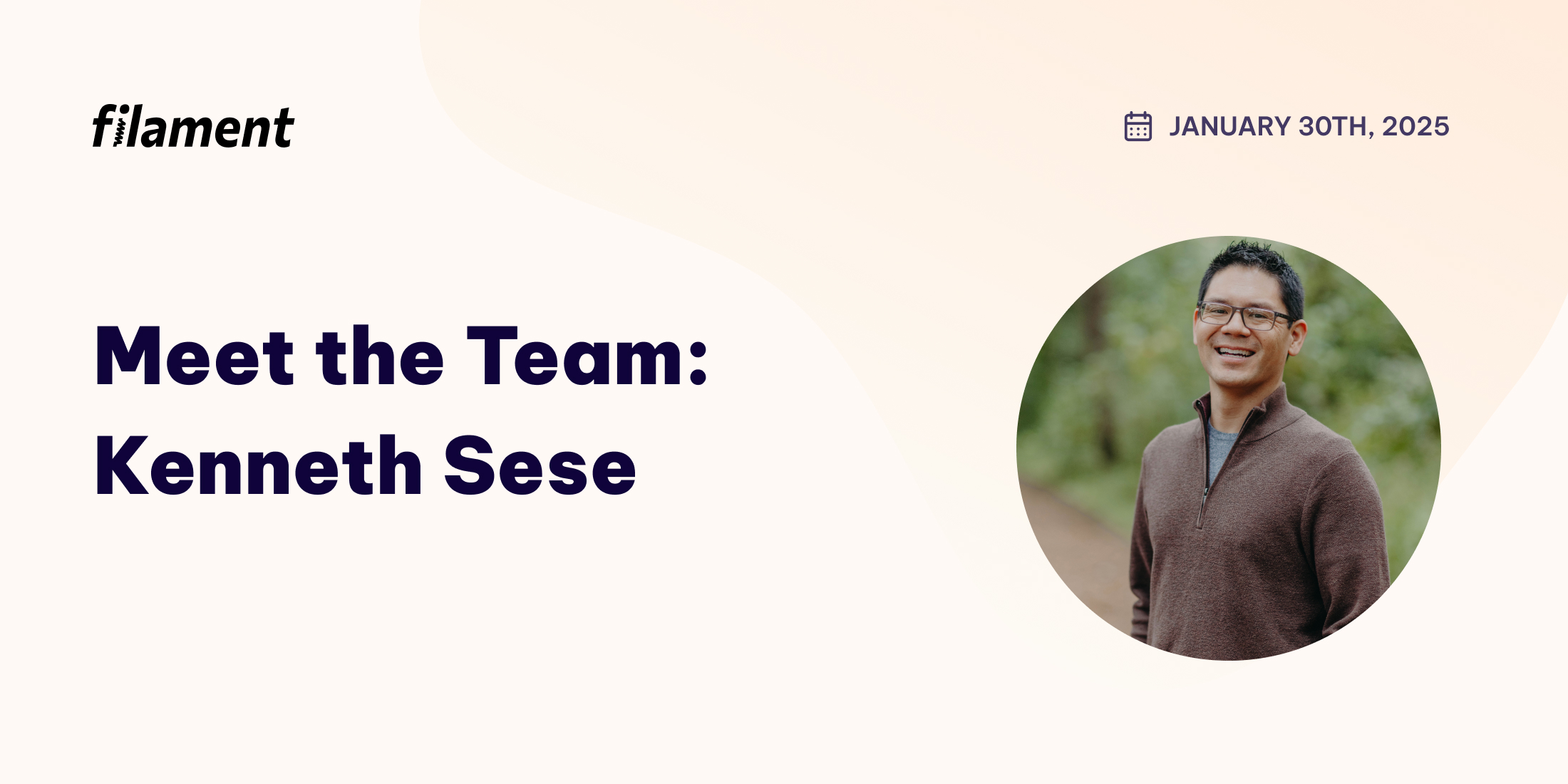 Meet the Team: Kenneth Sese