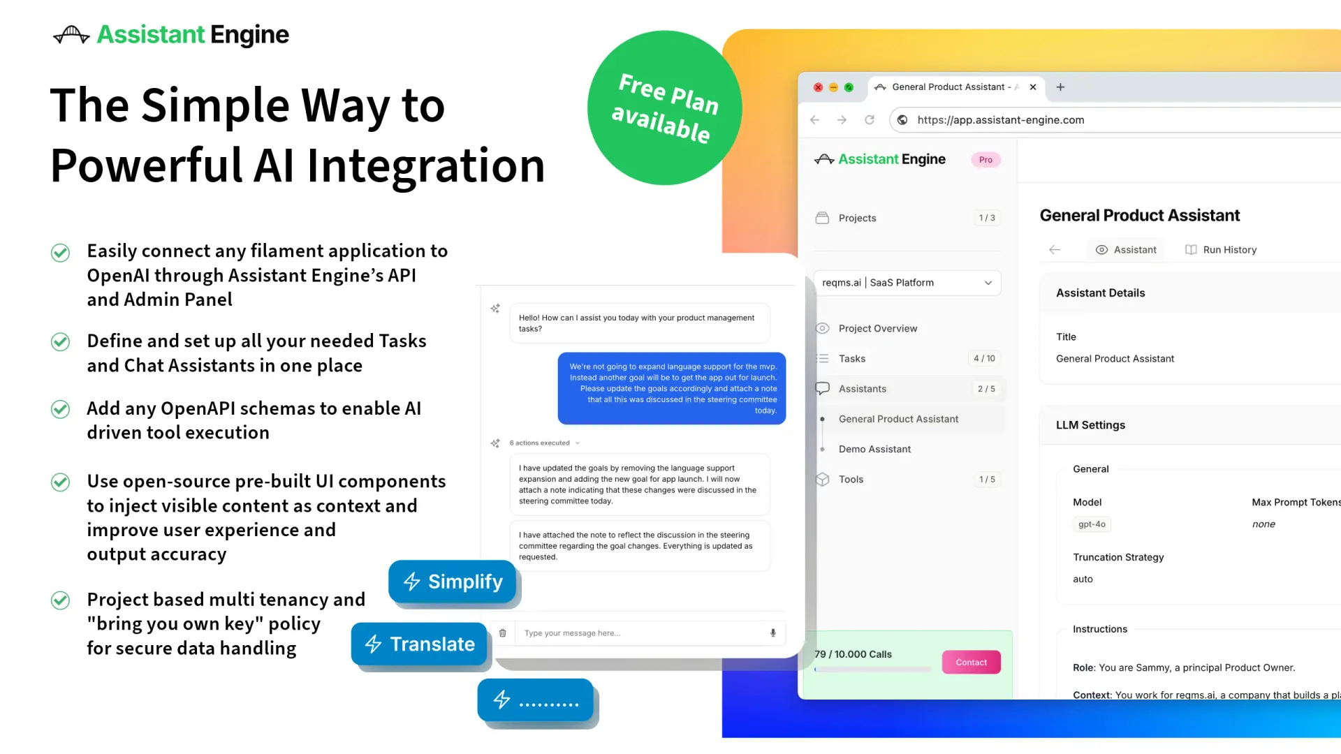 Assistant Engine by Assistant Engine - Filament