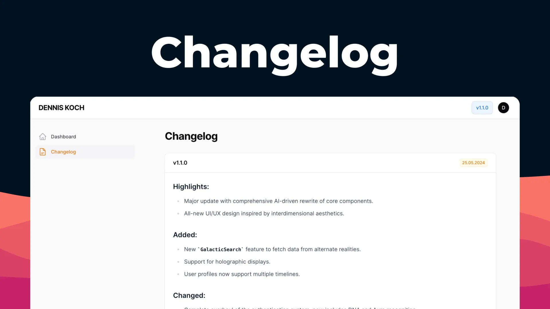 Changelog