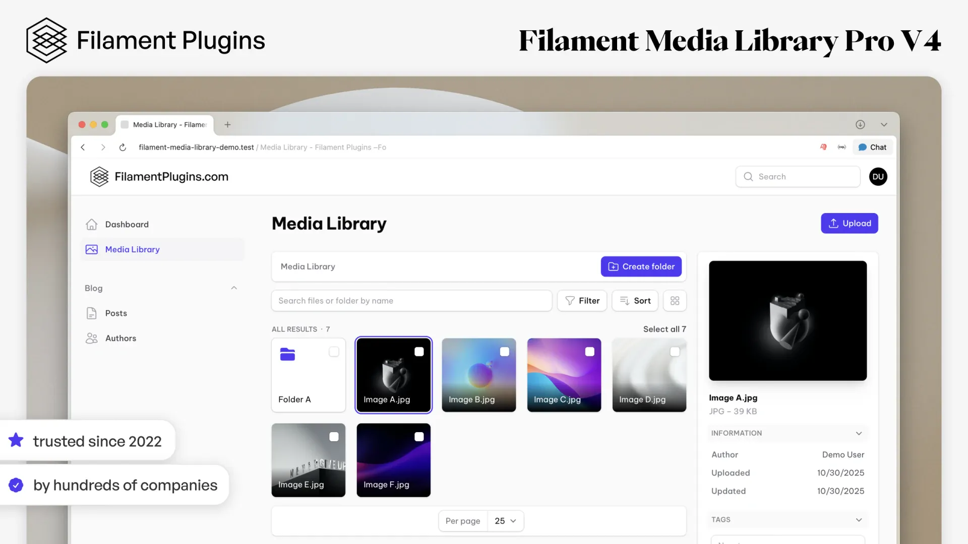 Media Library Manager by Ralph J. Smit Filament